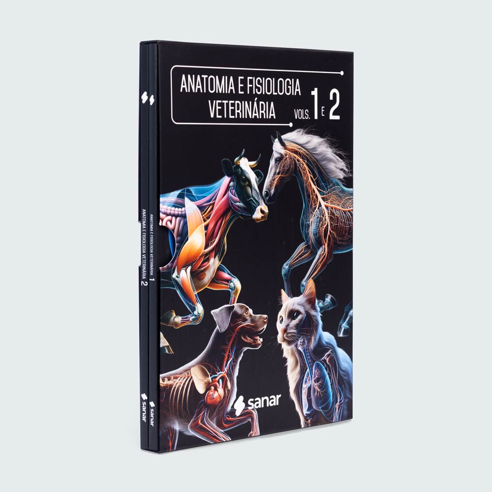 Box Anatomia e Fisiologia Veterinária (02 livros)